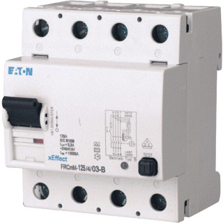 Eaton Aardlekschakelaar 125a 4P 100ma type B
