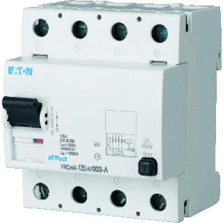 Eaton Aardlekschakelaar 125a 4P 100ma type S/A