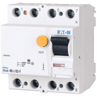 Eaton Aardlekschakelaar 25a 4P 300ma type F selectief