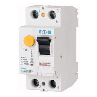 Eaton xEffect Aardlekschakelaar Digitaal (RCCB) FRCMM, 40a, 2P, 100ma, 10ka, G/F-TYP