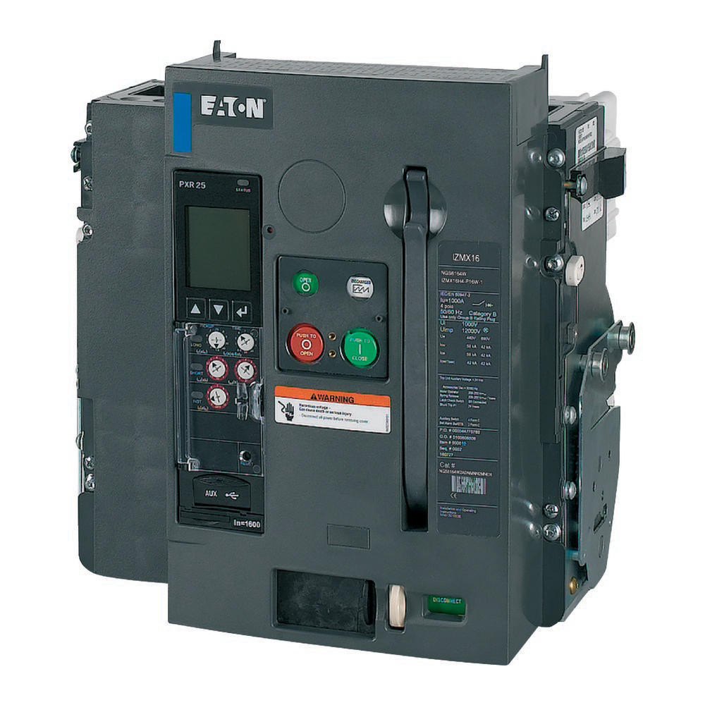 Eaton ACB's & accessoires Vermogensautomaat Izmx16, 4P, 1600a, uitrijbaar