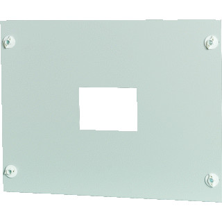 Eaton Afdekplaat plaatstaal 1XNZM3 vert.aansl. hxb=400x800mm grijs