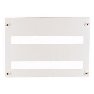 Eaton Afdekplaat TBV BF 1X 45MM sleuf 33te wit staal boven of onder