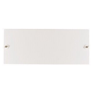 Eaton Afdekplaat TBV BF blind 33te breed wit staal centraal