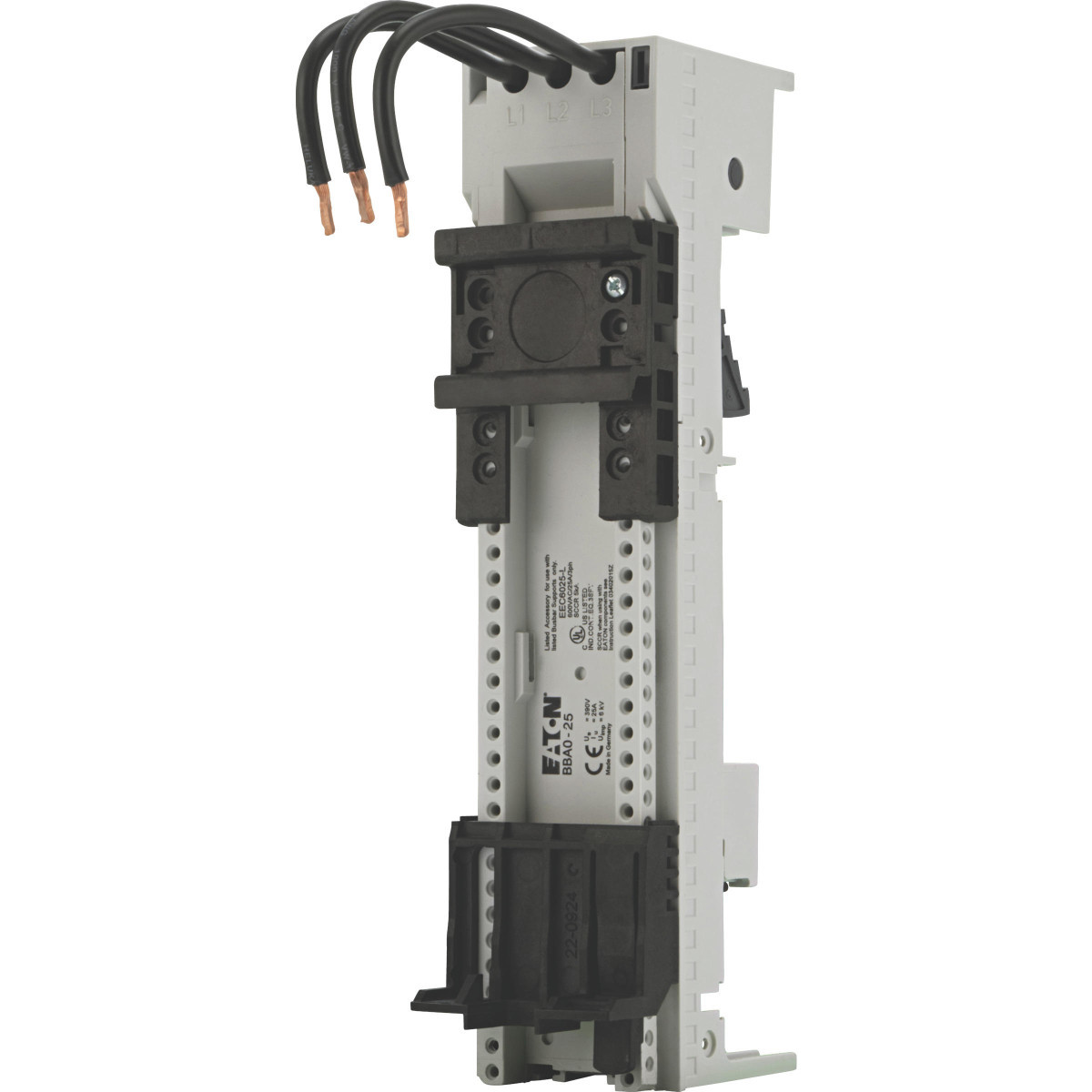 Eaton BBA Stroomrailadapter 45MM. 25a voor pkzm0…pi, pke…pi, MSC-D..pi