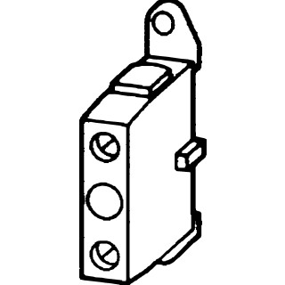 Eaton Aansluitklem voor hoofdkabel 1P din-rail 1-aansluitingen