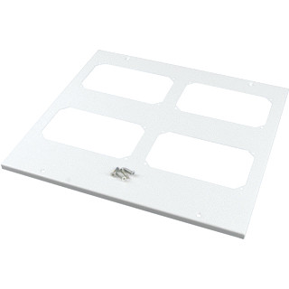 Eaton Bovenplaat met wartelopening ip55 D=600 B=425
