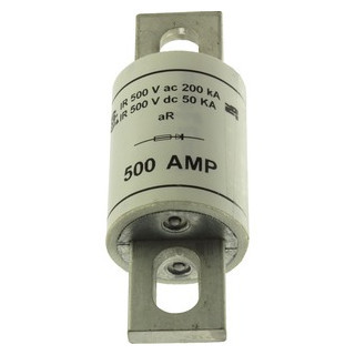 Eaton Bussmann High Speed Round body Zekering, hoge snelheid, 500 A, ac 700 V, DC 700 V, 200 ka, 51 X 164 M