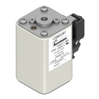Eaton Bussmann High Speed Square Body Zekering, hoge snelheid, 100 A, ac 1250 V, 100 ka, compact size 1, 45