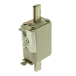 Eaton Bussmann High Speed Square Body Zekering, hoge snelheid, 100 A, ac 2000 V, compact size 1, 43 X 58 X 2