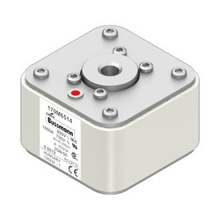 Eaton Bussmann High Speed Square Body Zekering, hoge snelheid, 1000 A, ac 690 V, 200 ka, size 3, 76 X 92 X 5