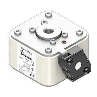 Eaton Bussmann High Speed Square Body Zekering, hoge snelheid, 1000 A, ac 690 V, 200 ka, size 3, 76 X 92 X 5