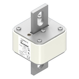 Eaton Bussmann High Speed Square Body Zekering, hoge snelheid, 1100 A, ac 690 V, 200 ka, size 3, 76 X 92 X 1