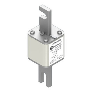 Eaton Bussmann High Speed Square Body Zekering, hoge snelheid, 125 A, ac 690 V, 200 ka, compact size 1, 45 X