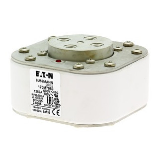 Eaton Bussmann High Speed Square Body Zekering, hoge snelheid, 1250 A, ac 690 V, 200 ka, size 4, 67 X 105 X