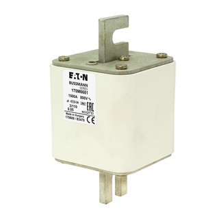Eaton Bussmann High Speed Square Body Zekering, hoge snelheid, 1500 A, ac 800 V, 125 ka, size 3, 76 X 90 X 1