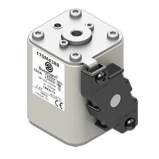 Eaton Bussmann High Speed Square Body Zekering, hoge snelheid, 160 A, ac 1250 V, 100 ka, size 1, 53 X 69 X 7