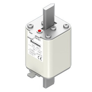 Eaton Bussmann High Speed Square Body Zekering, hoge snelheid, 160 A, ac 690 V, 200 ka, din 1, 52 X 66 X 135