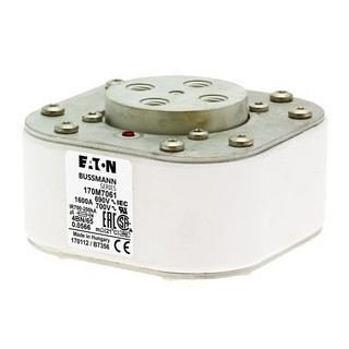 Eaton Bussmann High Speed Square Body Zekering, hoge snelheid, 1600 A, ac 690 V, 200 ka, size 4, 67 X 105 X