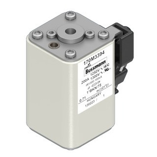 Eaton Bussmann High Speed Square Body Zekering, hoge snelheid, 200 A, ac 1250 V, 100 ka, compact size 1, 45