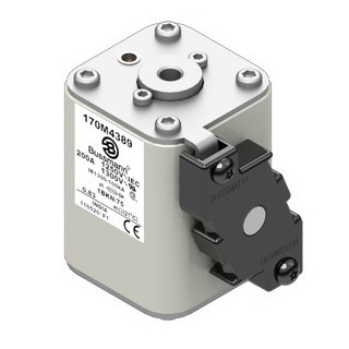 Eaton Bussmann High Speed Square Body Zekering, hoge snelheid, 200 A, ac 1250 V, 100 ka, size 1, 53 X 69 X 7