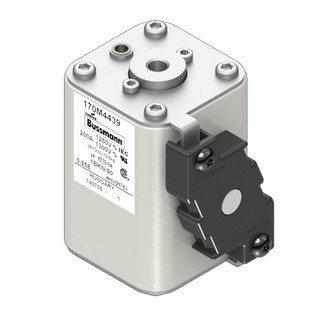 Eaton Bussmann High Speed Square Body Zekering, hoge snelheid, 200 A, ac 1250 V, 100 ka, size 1, 53 X 69 X 8