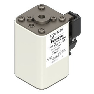 Eaton Bussmann High Speed Square Body Zekering, hoge snelheid, 250 A, ac 1250 V, 100 ka, compact size 1, 45