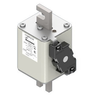 Eaton Bussmann High Speed Square Body Zekering, hoge snelheid, 250 A, ac 1250 V, 100 ka, size 2, 61 X 77 X 1