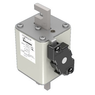 Eaton Bussmann High Speed Square Body Zekering, hoge snelheid, 280 A, ac 1250 V, 100 ka, size 2, 61 X 77 X 1