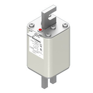 Eaton Bussmann High Speed Square Body Zekering, hoge snelheid, 315 A, ac 1250 V, 100 ka, size 1, 53 X 66 X 1