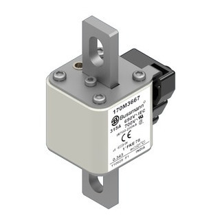 Eaton Bussmann High Speed Square Body Zekering, hoge snelheid, 315 A, ac 690 V, 200 ka, compact size 1, 45 X