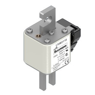 Eaton Bussmann High Speed Square Body Zekering, hoge snelheid, 350 A, ac 690 V, 200 ka, compact size 1, 43 X