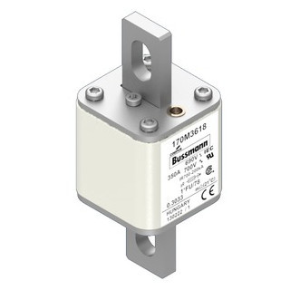 Eaton Bussmann High Speed Square Body Zekering, hoge snelheid, 350 A, ac 690 V, 200 ka, compact size 1, 45 X