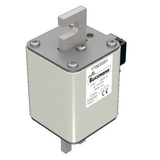 Eaton Bussmann High Speed Square Body Zekering, hoge snelheid, 375 A, ac 1000 V, din 2, ar, din, type K indi