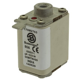 Eaton Bussmann High Speed Square Body Zekering, hoge snelheid, 40 A, ac 690 V, 200 ka, size 00, 30 X 62 X 64