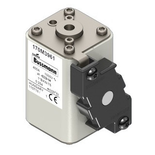 Eaton Bussmann High Speed Square Body Zekering, hoge snelheid, 400 A, ac 1000 V, 150 ka, compact size 1, 43