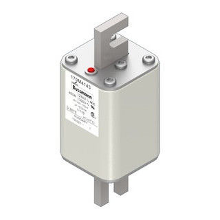 Eaton Bussmann High Speed Square Body Zekering, hoge snelheid, 400 A, ac 1250 V, 100 ka, size 1, 53 X 66 X 1