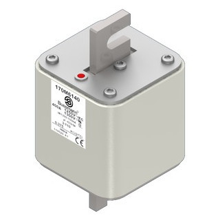 Eaton Bussmann High Speed Square Body Zekering, hoge snelheid, 400 A, ac 1250 V, 100 ka, size 3, 76 X 90 X 1