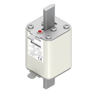 Eaton Bussmann High Speed Square Body Zekering, hoge snelheid, 400 A, ac 690 V, 200 ka, din 1, 52 X 66 X 135