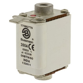 Eaton Bussmann High Speed Square Body Zekering, hoge snelheid, 400 A, ac 690 V, 200 ka, size 00, 30 X 62 X 6