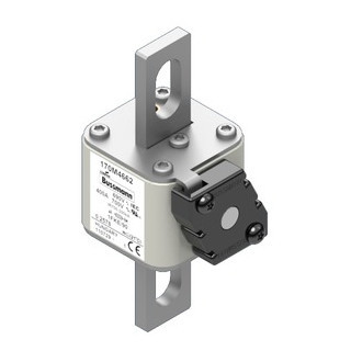 Eaton Bussmann High Speed Square Body Zekering, hoge snelheid, 400 A, ac 690 V, 200 ka, size 1, 53 X 69 X 13