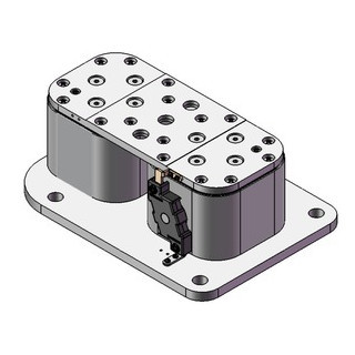 Eaton Bussmann High Speed Square Body Zekering, hoge snelheid, 4000 A, ac 1100 V, 2 X size 4, 250 X 145 X 89