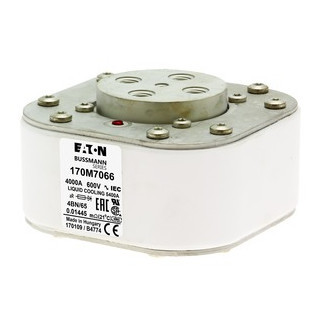 Eaton Bussmann High Speed Square Body Zekering, hoge snelheid, 4000 A, ac 600 V, 200 ka, size 4, 67 X 105 X