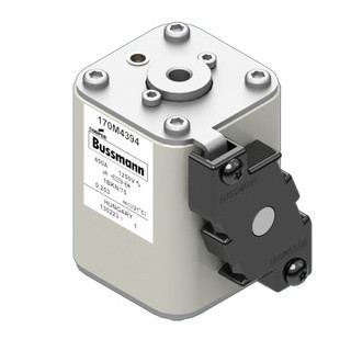 Eaton Bussmann High Speed Square Body Zekering, hoge snelheid, 450 A, ac 1250 V, 100 ka, size 1, 53 X 69 X 7