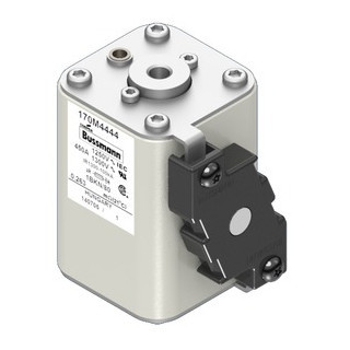 Eaton Bussmann High Speed Square Body Zekering, hoge snelheid, 450 A, ac 1250 V, 100 ka, size 1, 53 X 69 X 8