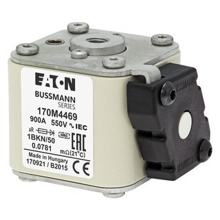 Eaton Bussmann High Speed Square Body Zekering, hoge snelheid, 450 A, ac 690 V, size 1, 53 X 69 X 136 MM, ar