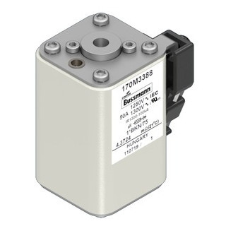 Eaton Bussmann High Speed Square Body Zekering, hoge snelheid, 50 A, ac 1250 V, 100 ka, compact size 1, 45 X