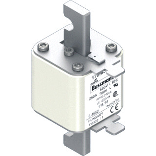 Eaton Bussmann High Speed Square Body Zekering, hoge snelheid, 50 A, ac 690 V, 200 ka, compact size 1, 45 X