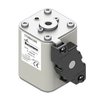 Eaton Bussmann High Speed Square Body Zekering, hoge snelheid, 500 A, ac 1100 V, 100 ka, size 1, 53 X 69 X 7