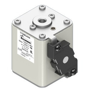 Eaton Bussmann High Speed Square Body Zekering, hoge snelheid, 500 A, ac 1250 V, 100 ka, size 2, 61 X 77 X 8